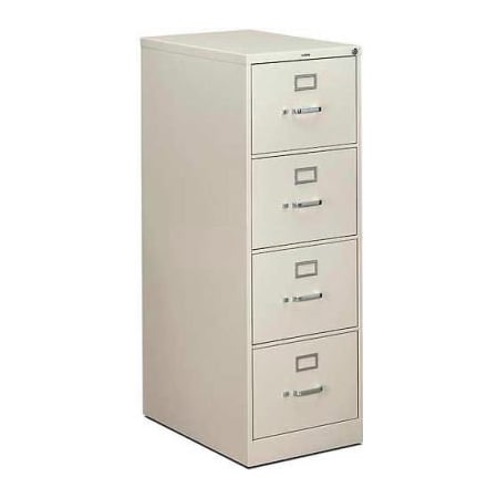 Hon HON - 310 Series 4 Drawer Vertical File 26-1/2"D Legal Light Gray HON314CPQ